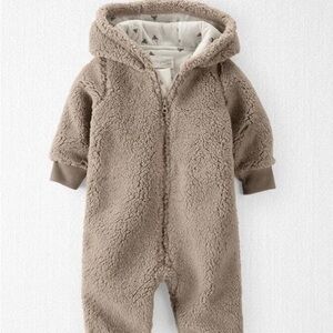 Little Planet by Carter’s Hooded Fleece Jumpsuit